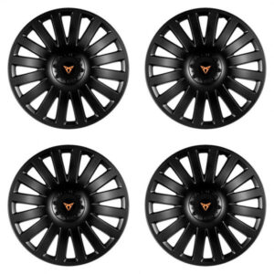 Poklice pro Cupra 15 palců – Smart black s logem | Versaco