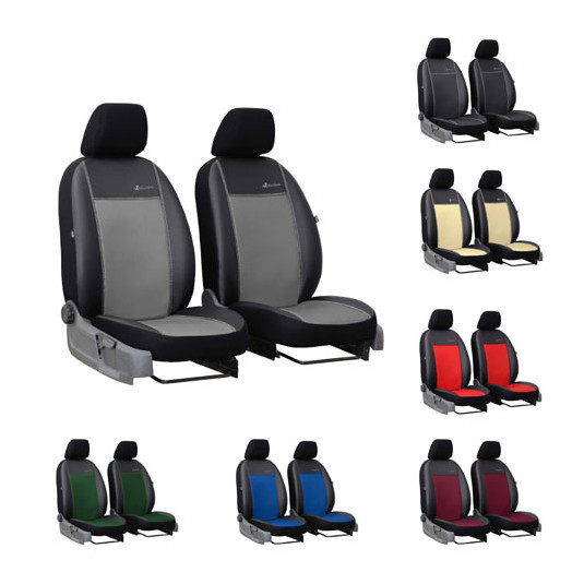 Kompletní potahy sedadel na míru pro RENAULT MASCOTT 1+1 (1999–2007) – Eko kůže Exclusive od Pok-ter