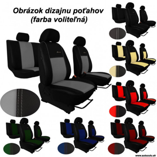 Kompletní potahy na míru pro TOYOTA AVENSIS SEDAN III (2009–2018) – Eko kůže Exclusive od Pok-ter - Obrázek 2