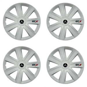 Poklice 17" pro Mercedes – Carbon White s logem