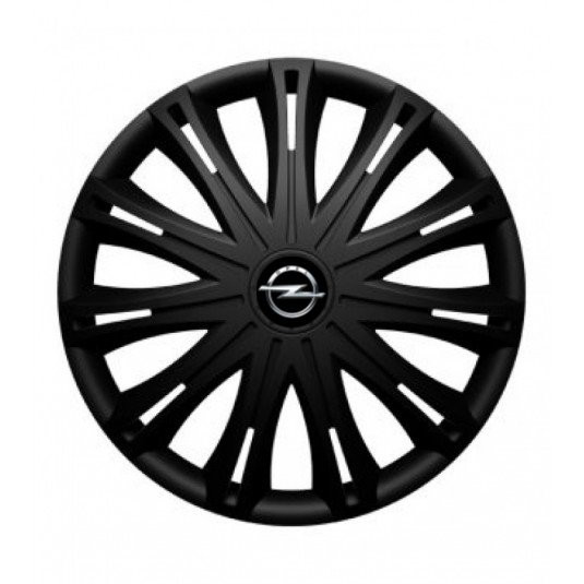 Poklice 17 palců pro Opel – SPARK BLACK od Versaco s logem - Obrázek 2
