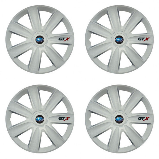 Poklice Subaru 16 palců s logem – carbon white od Versaco