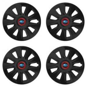 Poklice pro Subaru 17 palců STRATOS RR black – s logem