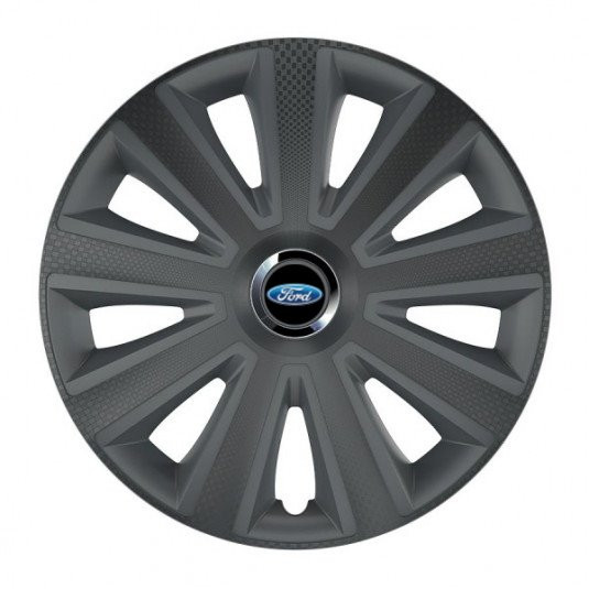 Poklice Ford 14 palců carbon RC grafite – chrání disky a zvyšují styl - Obrázek 2