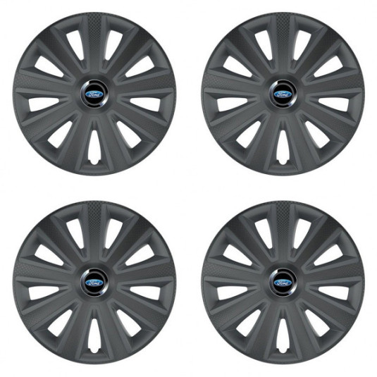 Poklice Ford 14 palců carbon RC grafite – chrání disky a zvyšují styl