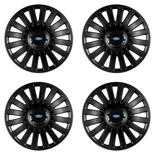 Poklice Ford 14 palců Smart Black – s logem