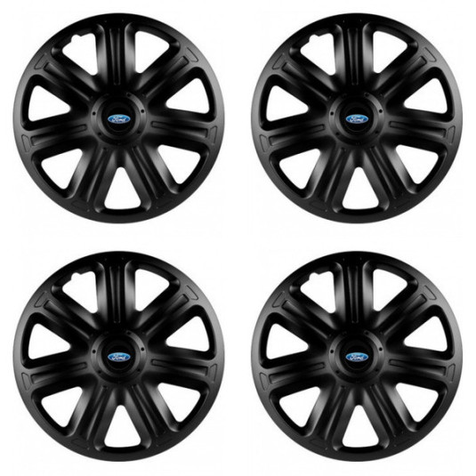 Poklice pro Ford 14 palců – COMFORT BLACK od Versaco s logem