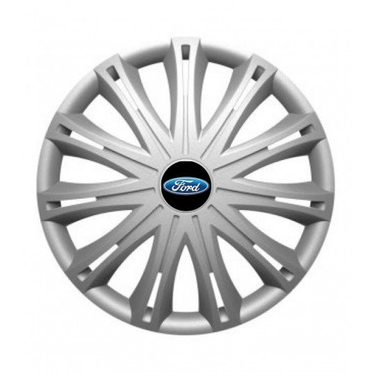 Poklice pro Ford 17 palců s logem – sada 4 kusů od Versaco - Obrázek 2