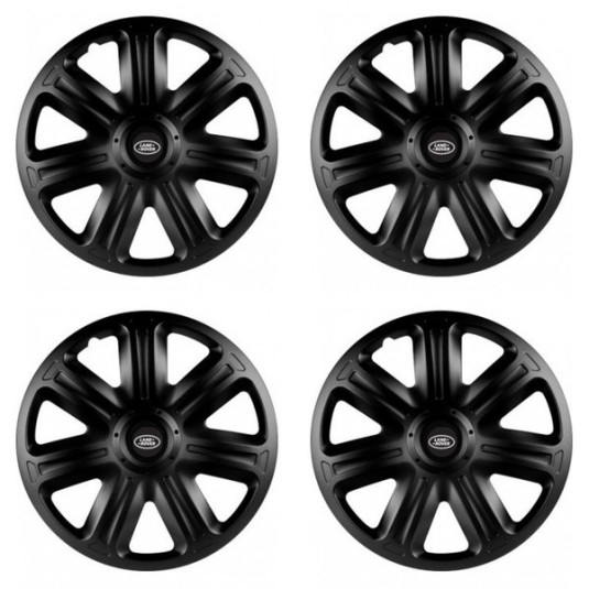 Poklice 14 palců Land Rover COMFORT BLACK – chrání disky a zvyšují styl