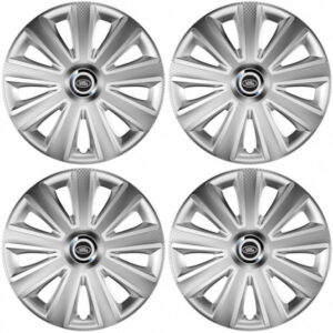 Poklice Land Rover 15 Aviator carbon silver – chrání disky a zvyšuje styl