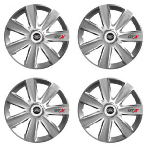 Poklice 15 palců pro Land Rover GTX CARBON silver – chrání disky