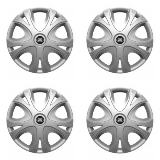 Poklice 16 palců pro Land Rover – S logem