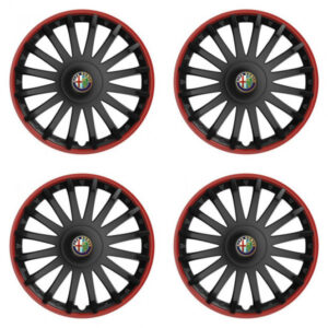 Poklice Alfa Romeo 16 palců CRYSTAL RO black – chrání disky