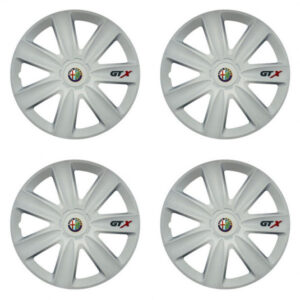 Poklice Alfa Romeo 16 GTX Carbon White – chrání disky a dodají luxusní vzhled