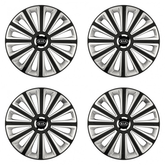 Poklice pro Kia 15 palců s logem – double colour