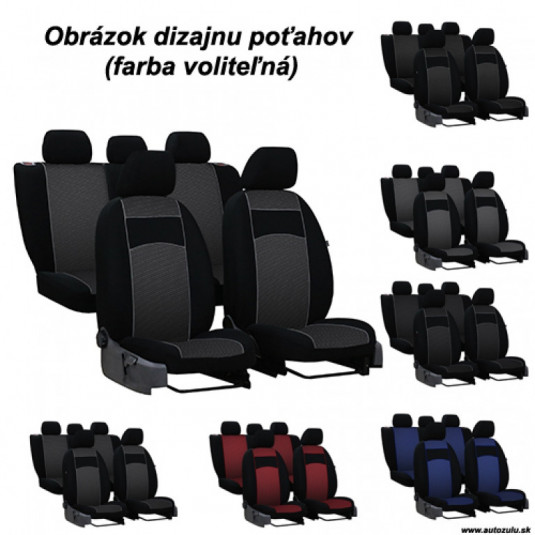 Kompletní potahy na míru pro BMW 1 F20 (2011–2019) – Pok-ter VIP-B3 z vysoce odolného textilu - Obrázek 2