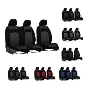 Kompletní potahy na míru pro CITROËN JUMPY 2+1 II (2007–2016) – Pok-ter VIP-B3 textil