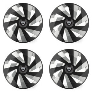 Poklice 15 palců pro Dacia (starší logo) – Versaco RC black and silver