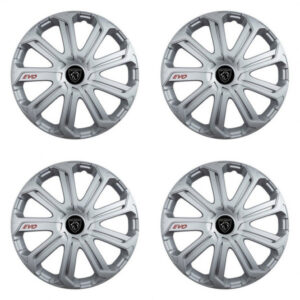 Poklice 16 palců pro Peugeot (nové logo) – Silver | Versaco