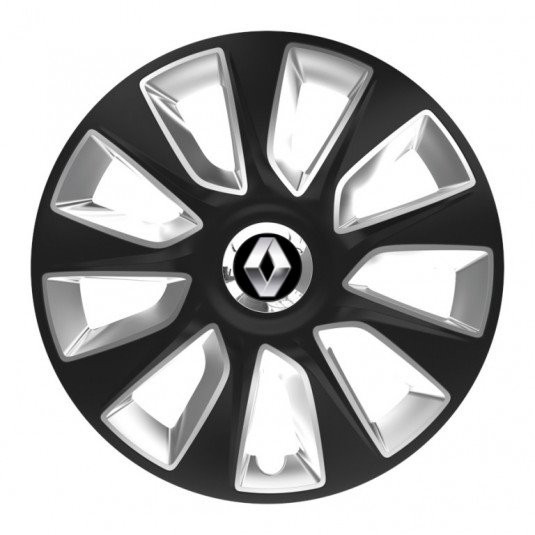 Poklice pro Renault 15 palců s logem – vylepšete design a ochrňte plechové disky | Versaco - Obrázek 2