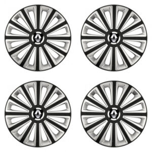 Poklice 16" pro Renault se starším logem | Versaco RC Double Colour | 4 ks + logo samolepky