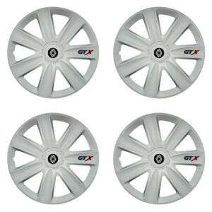 Poklice pro Renault 16 palců – GTX carbon white s logem