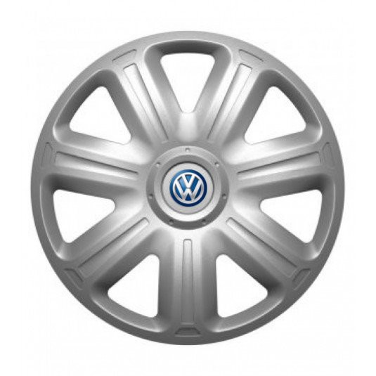 Poklice pro VW 15 palců modré s logem – sada 4 ks od Versaco - Obrázek 2