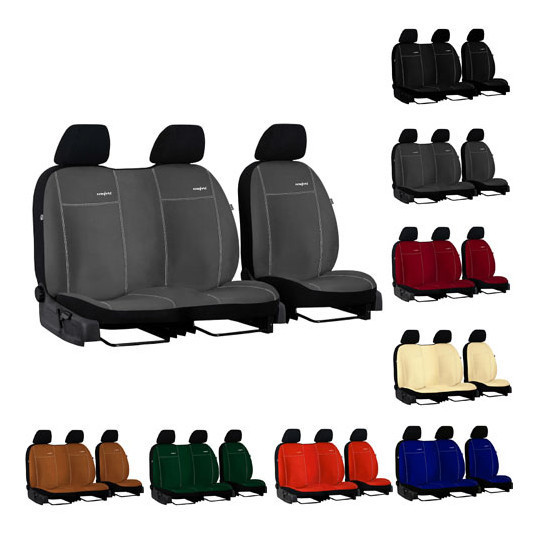 Kompletní potahy na míru pro FIAT DUCATO 2+1 III (2007–2014) – Alcantara