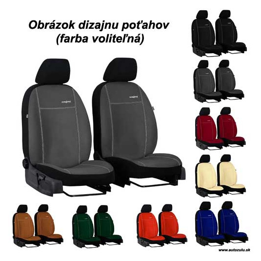 Kompletní potahy na míru pro MERCEDES CITAN 1+1 (od 2012) – Alcantara Comfort od Pok-ter - Obrázek 4