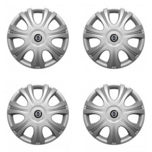 Černé poklice 15" pro Volvo s logem – vylepšete vzhled kol | Versaco